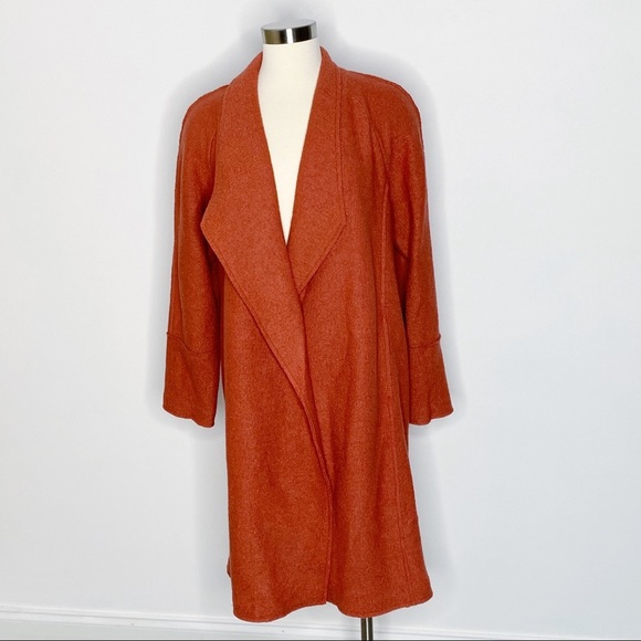 tahari boiled wool coat
